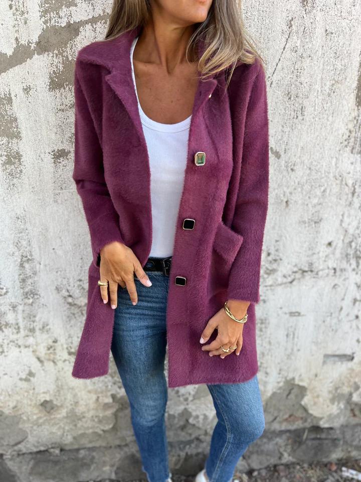 Isabela Elegant Single Breasted Coat