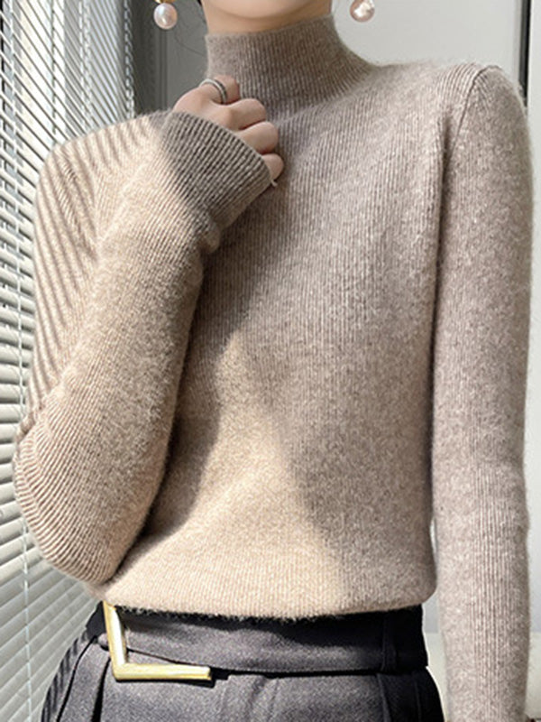 Adriana Soft-Knit Turtleneck Sweater