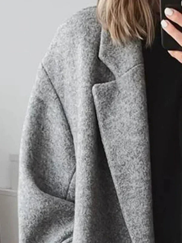 Layla Oversized Wool Overcoat