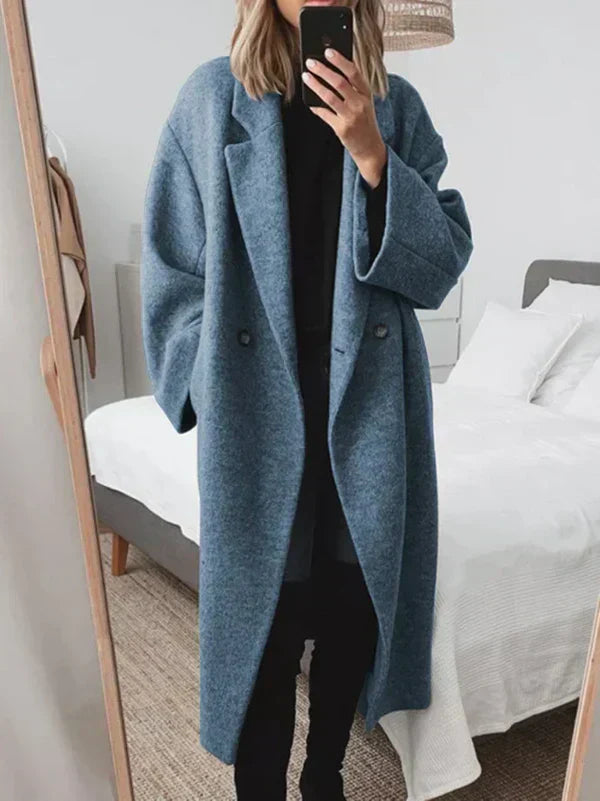 Layla Oversized Wool Overcoat