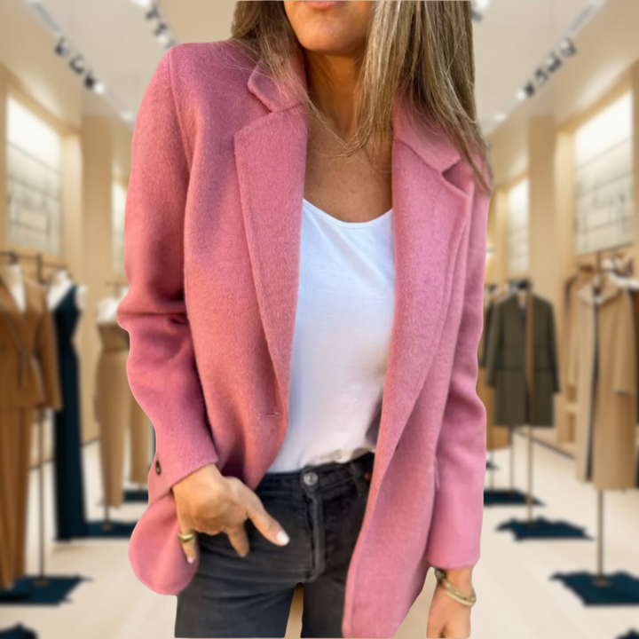 Suzanne Casual Woolen Blazer
