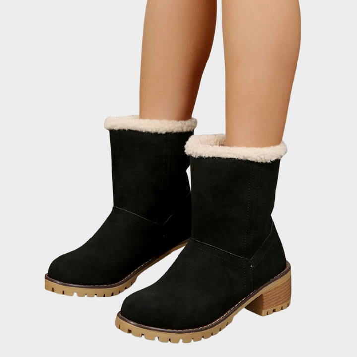 Brynn Stylish Mid-Heel Winter Boots