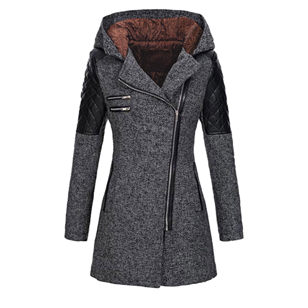 Analia Effortlessly Elegant Rosemary Winter Coat
