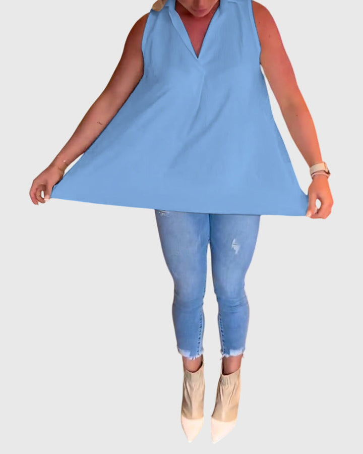 Nena Sleeveless Blouse