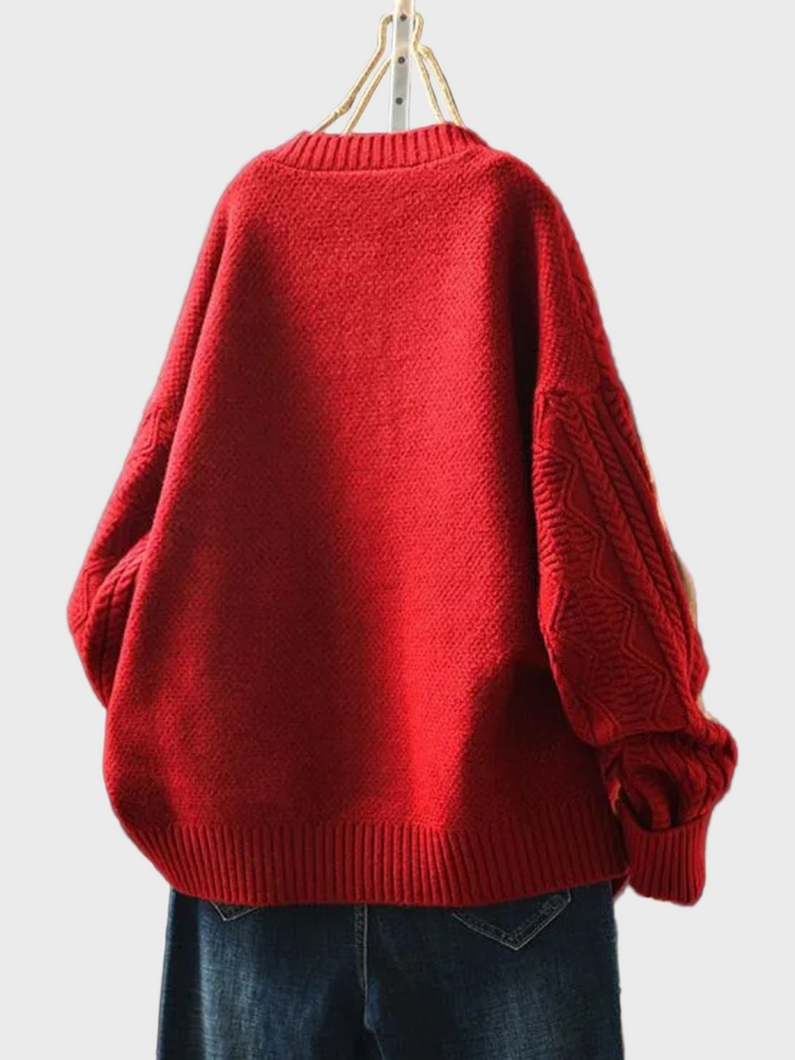 Solene Knitted Cable Cardigan