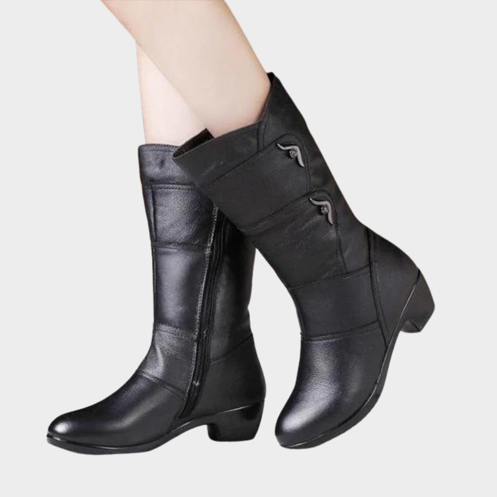 Rylee Ankle Boots with Zip Closure