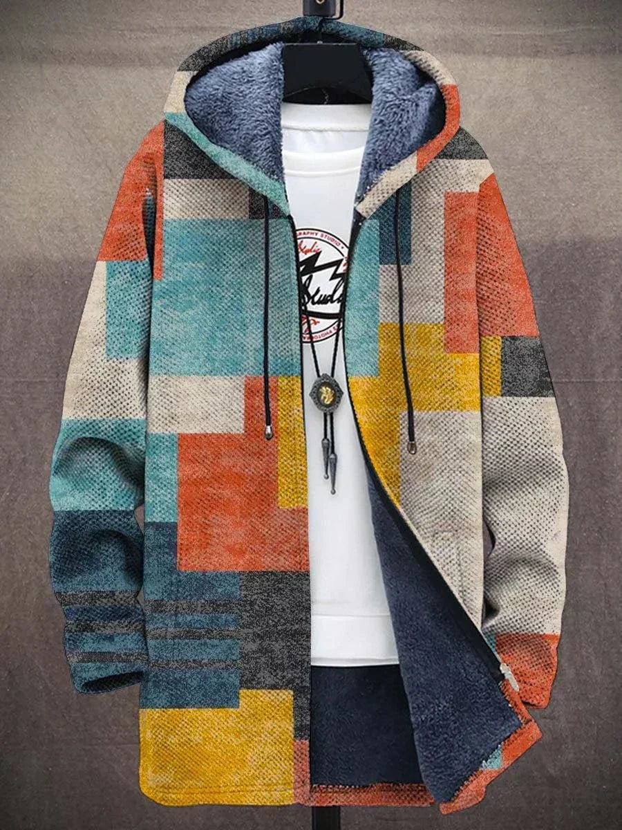 Victoria Colorblock Knit Sweater Jacket