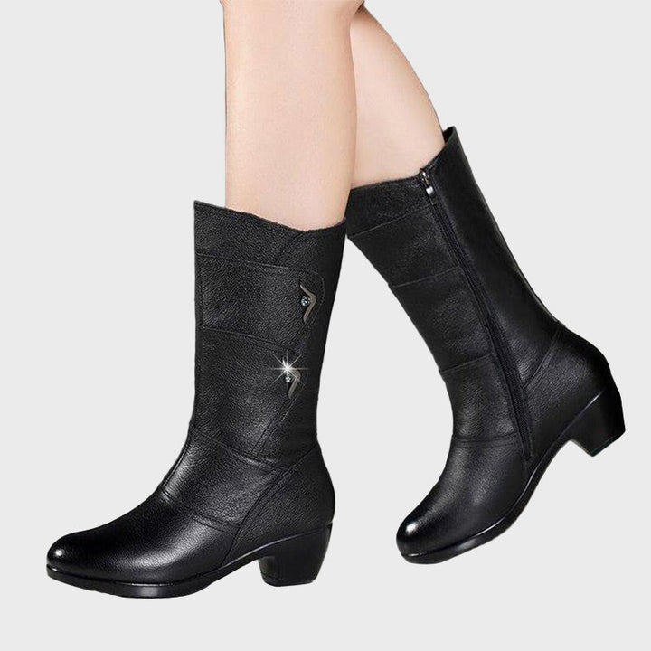 Rylee Ankle Boots with Zip Closure