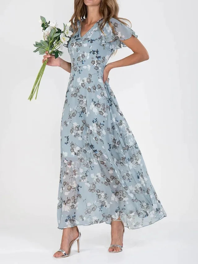 Jessa Floral Breeze Maxi Dress