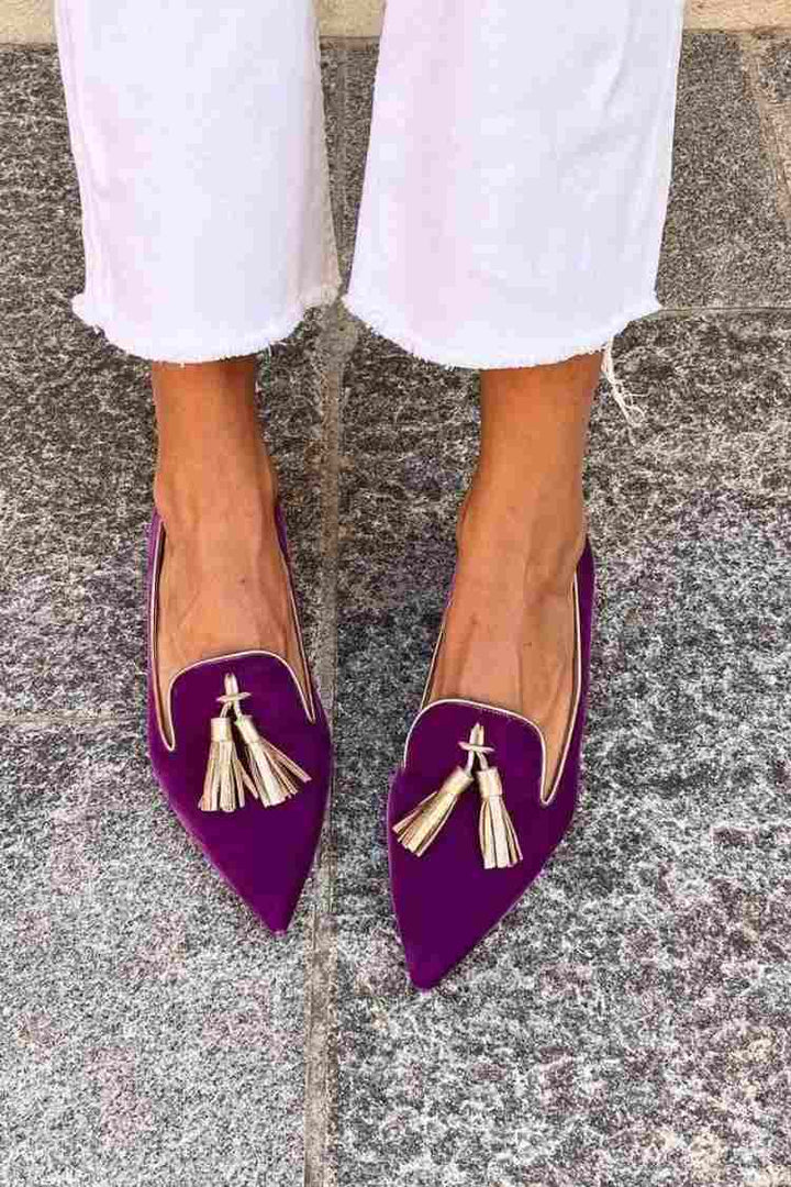 Tassel-Embellished Elegant Loafers