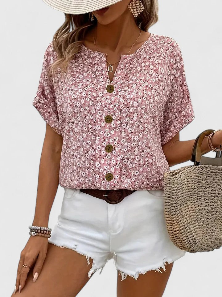 Kendall Chic Floral Blouse