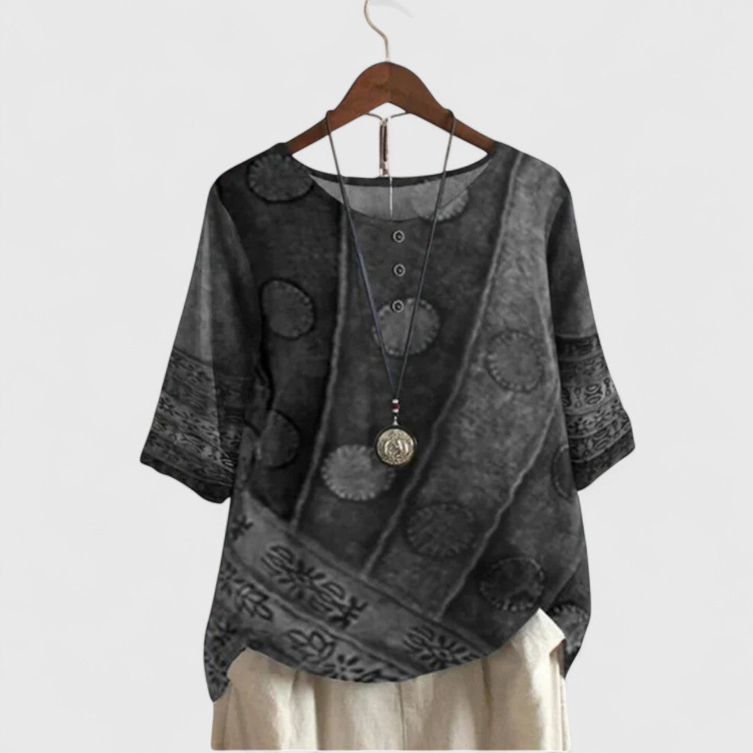 Harper Eclectic Bohemian Style Blouse