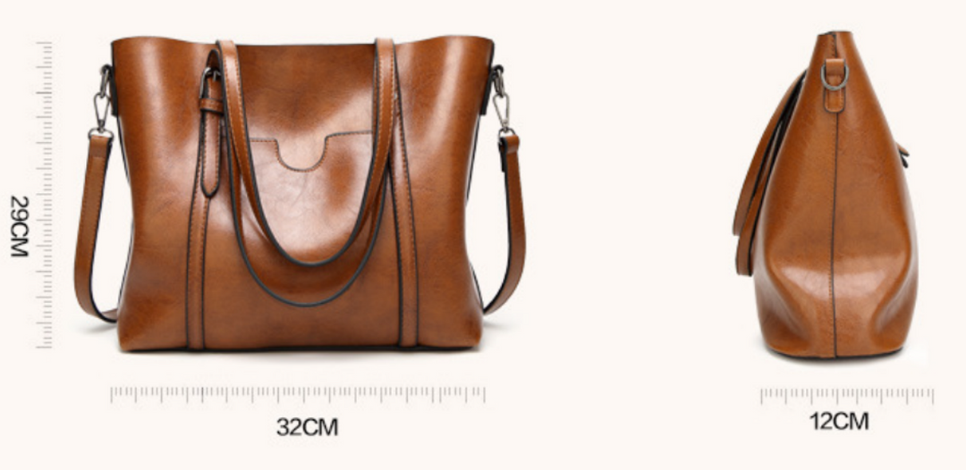Clara Elegant Leather Shoulder Bag