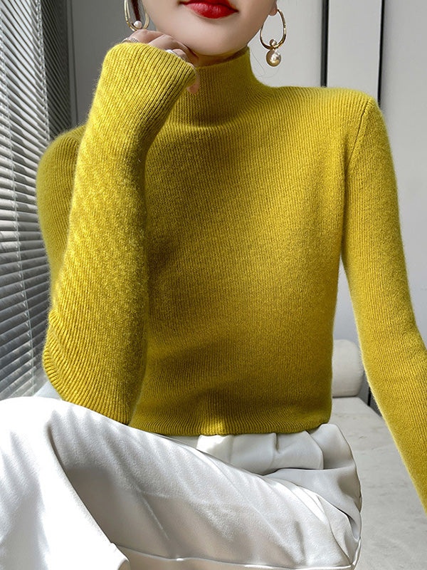 Adriana Soft-Knit Turtleneck Sweater