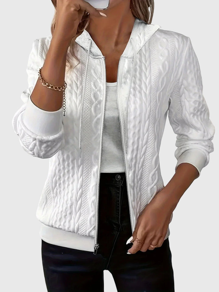 Jenna Zippered Hoodie