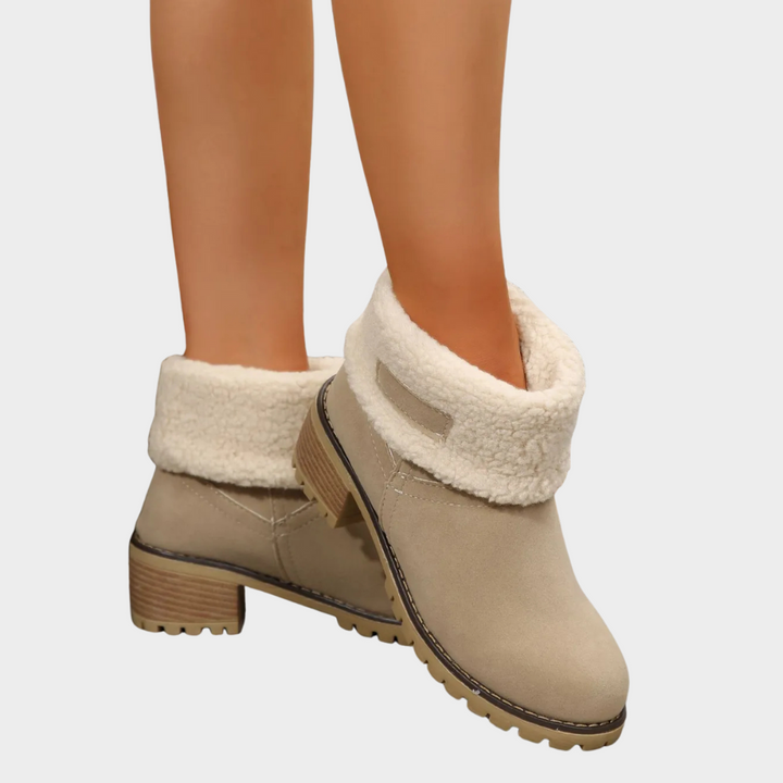 Brynn Stylish Mid-Heel Winter Boots