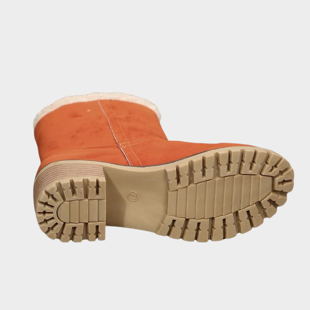 Brynn Stylish Mid-Heel Winter Boots