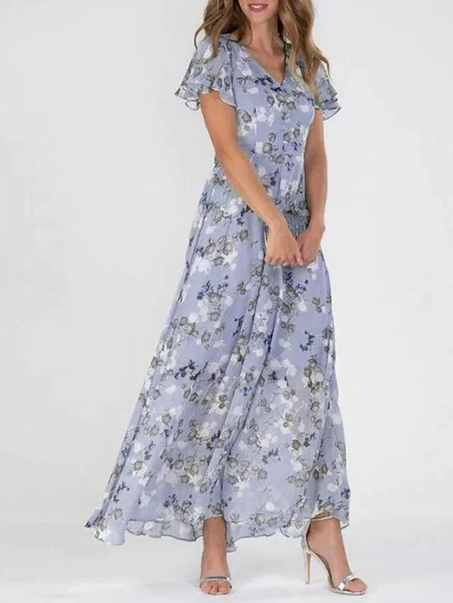 Jessa Floral Breeze Maxi Dress
