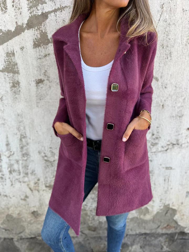 Isabela Elegant Single Breasted Coat