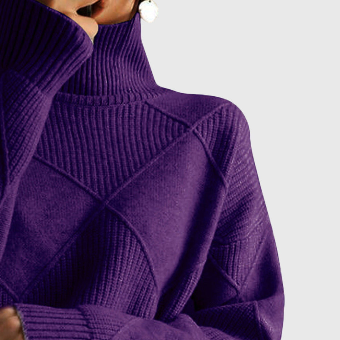 Angela Cozy Turtleneck Knit
