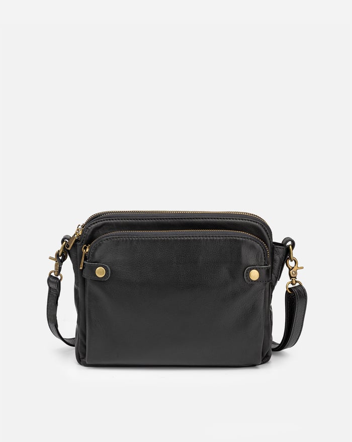 Jennie Chic Triple-Layer Crossbody Bag