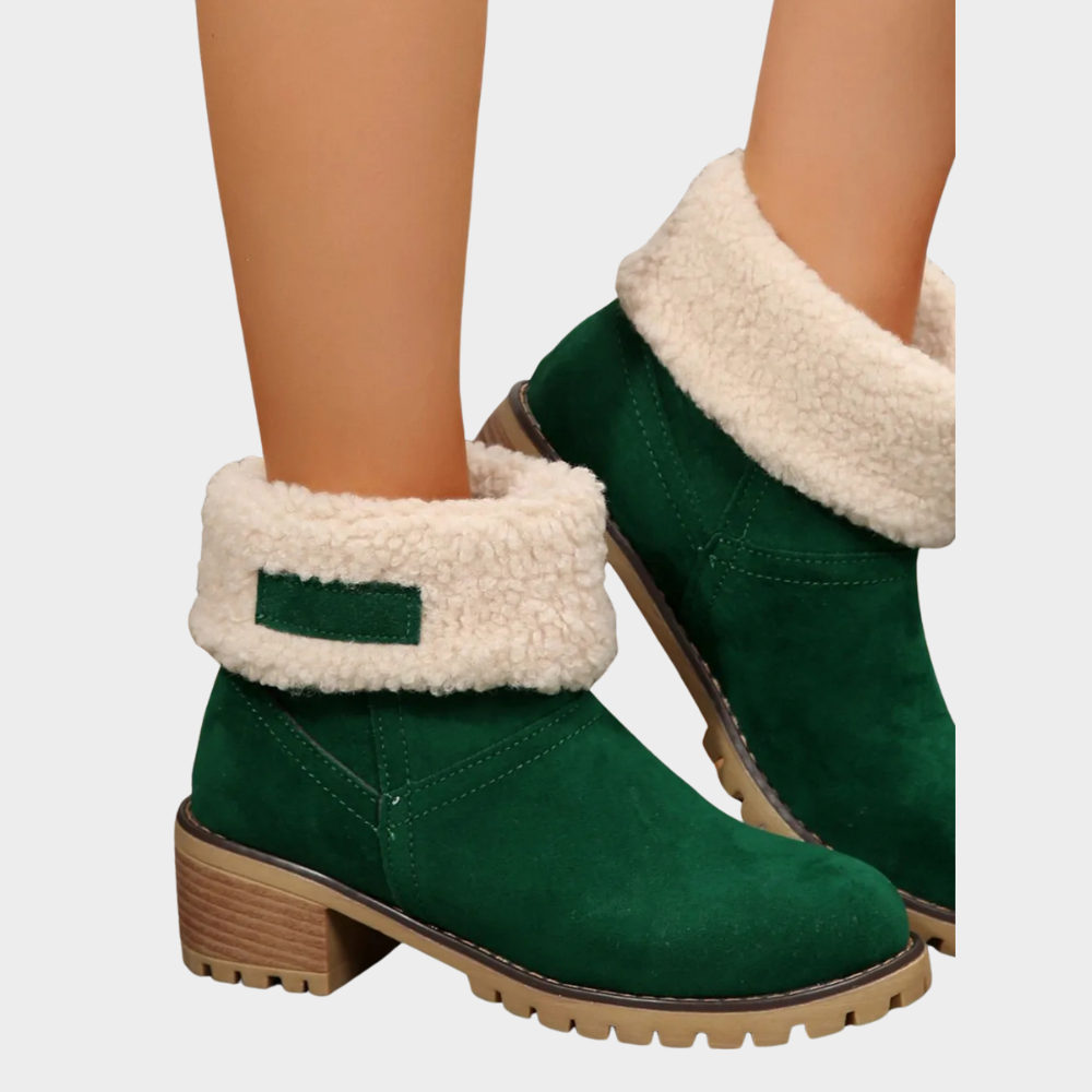 Brynn Stylish Mid-Heel Winter Boots
