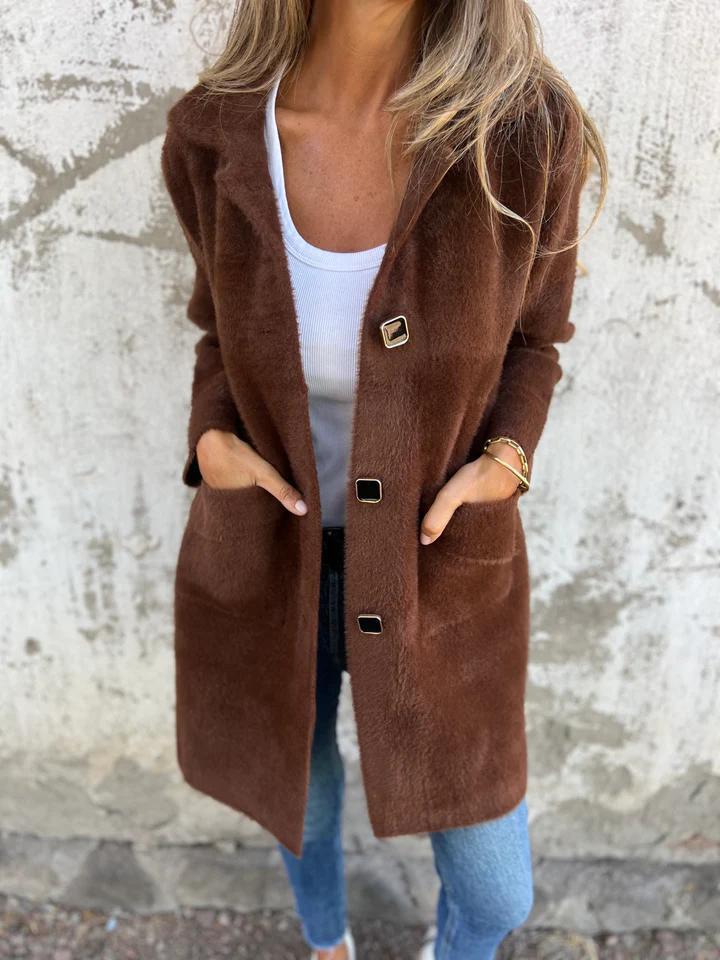 Isabela Elegant Single Breasted Coat