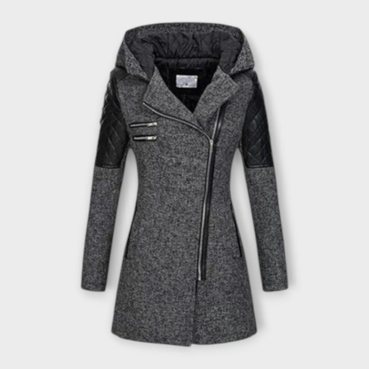 Analia Effortlessly Elegant Rosemary Winter Coat