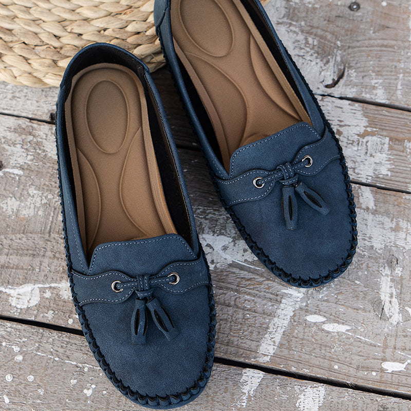 Lise Orthopaedic Vintage Tie Loafers