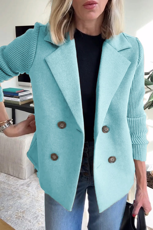 Alesia Casual Button-Front Blazer