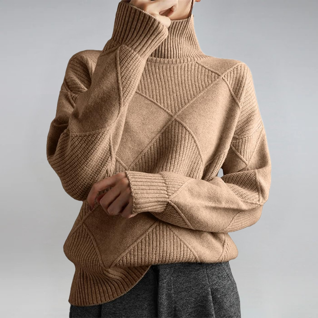 Lauren Premium Cashmere Turtleneck Sweater