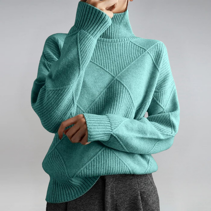 Lauren Premium Cashmere Turtleneck Sweater