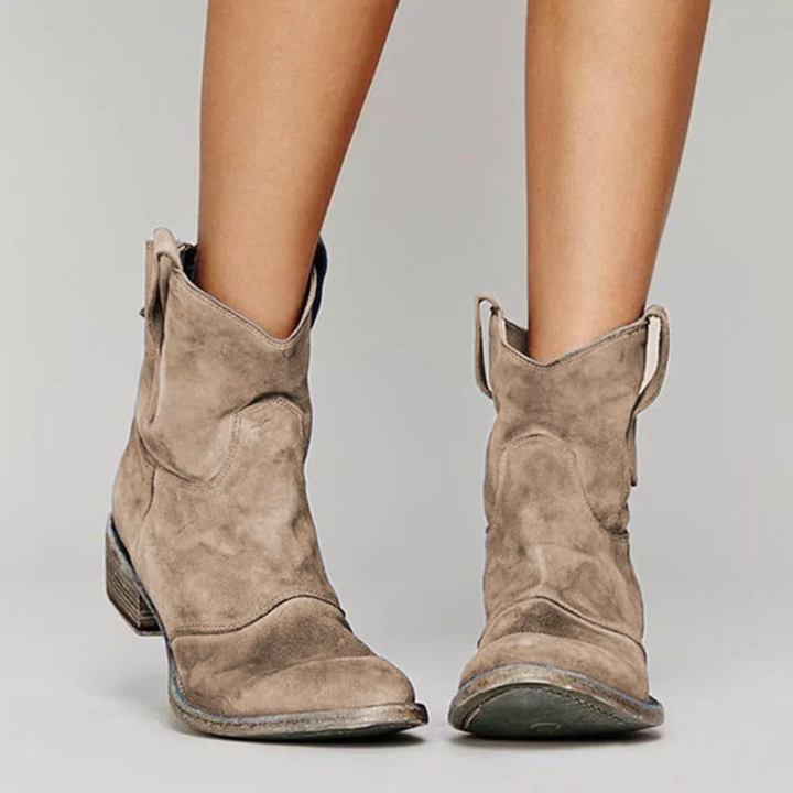 Stylish Suede Ankle Booties