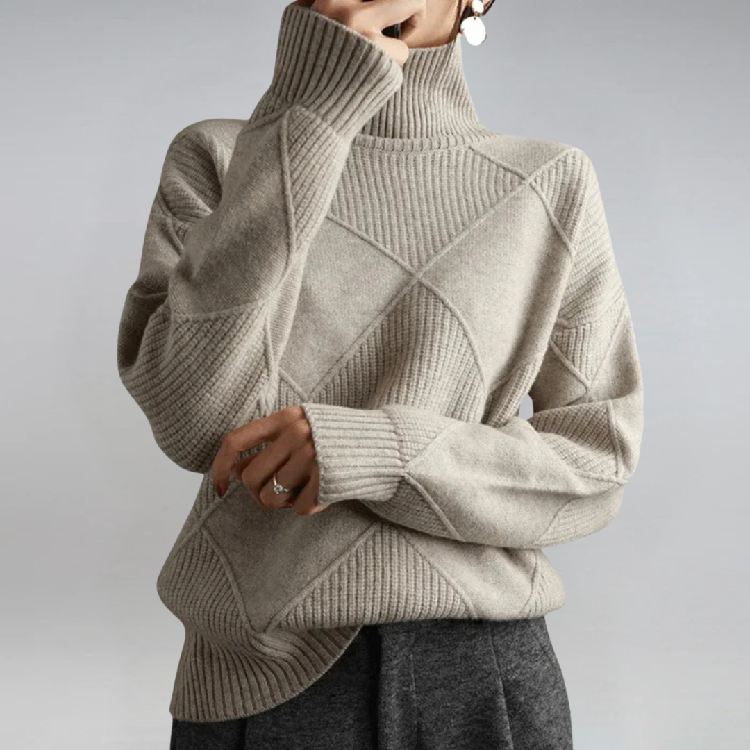 Lauren Premium Cashmere Turtleneck Sweater
