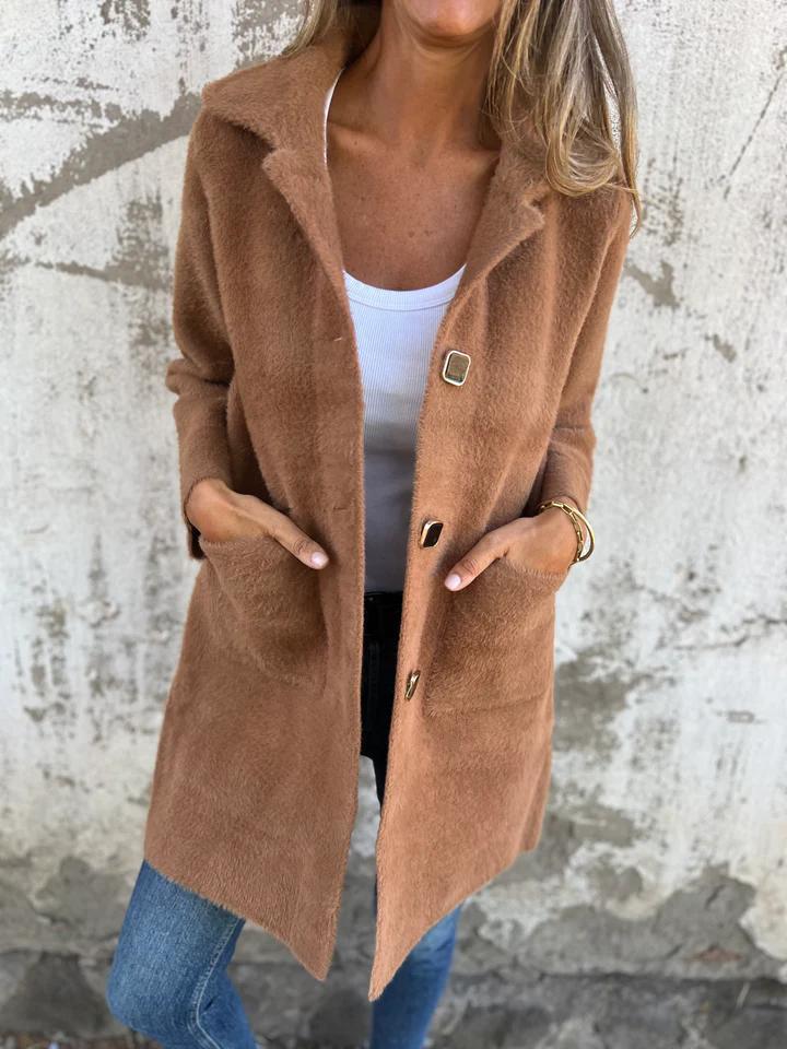 Isabela Elegant Single Breasted Coat