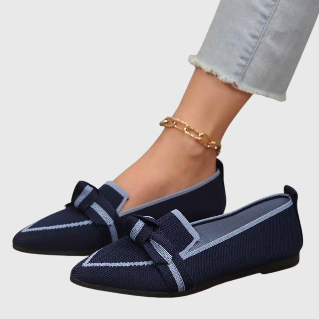 Milena Cozy Knotted Loafers
