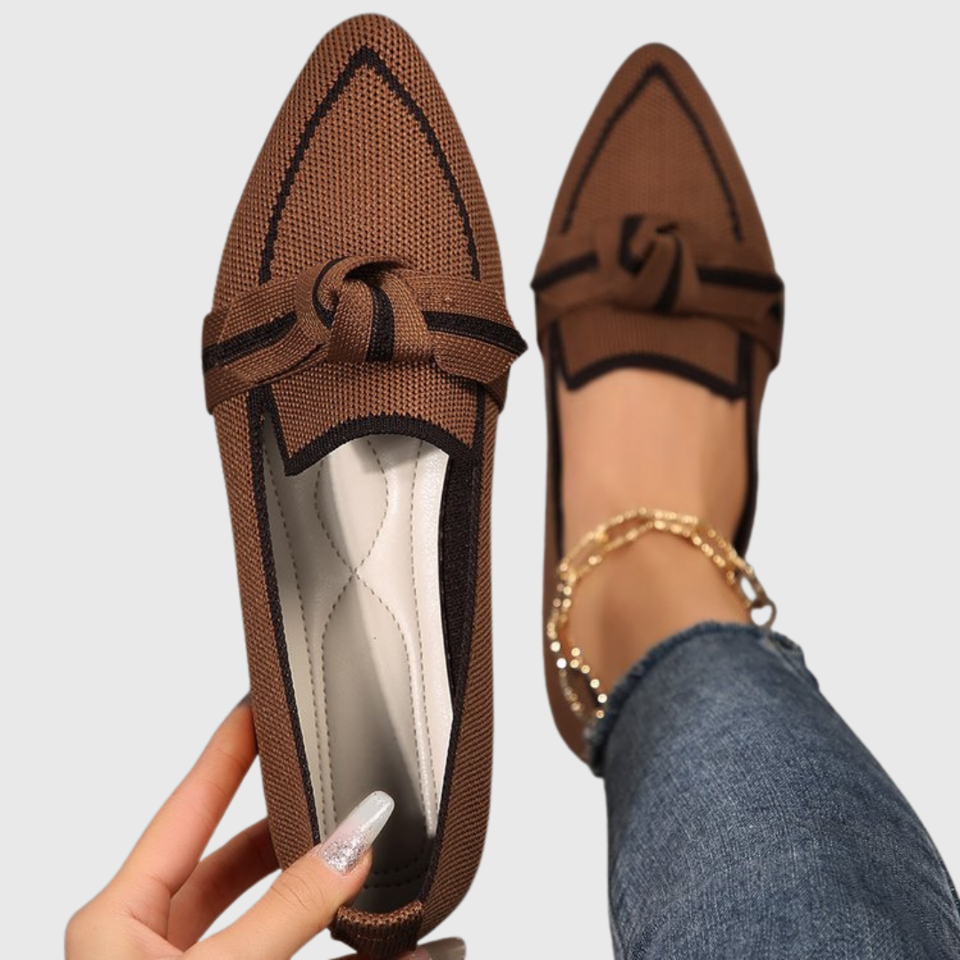 Milena Cozy Knotted Loafers