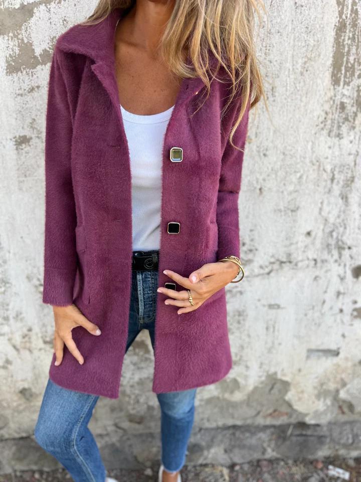 Isabela Elegant Single Breasted Coat
