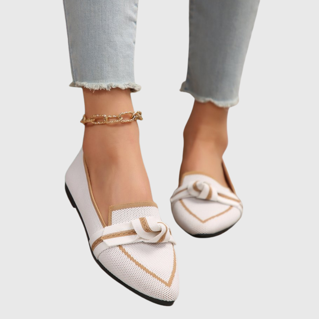 Mirella Cozy Knotted Loafers