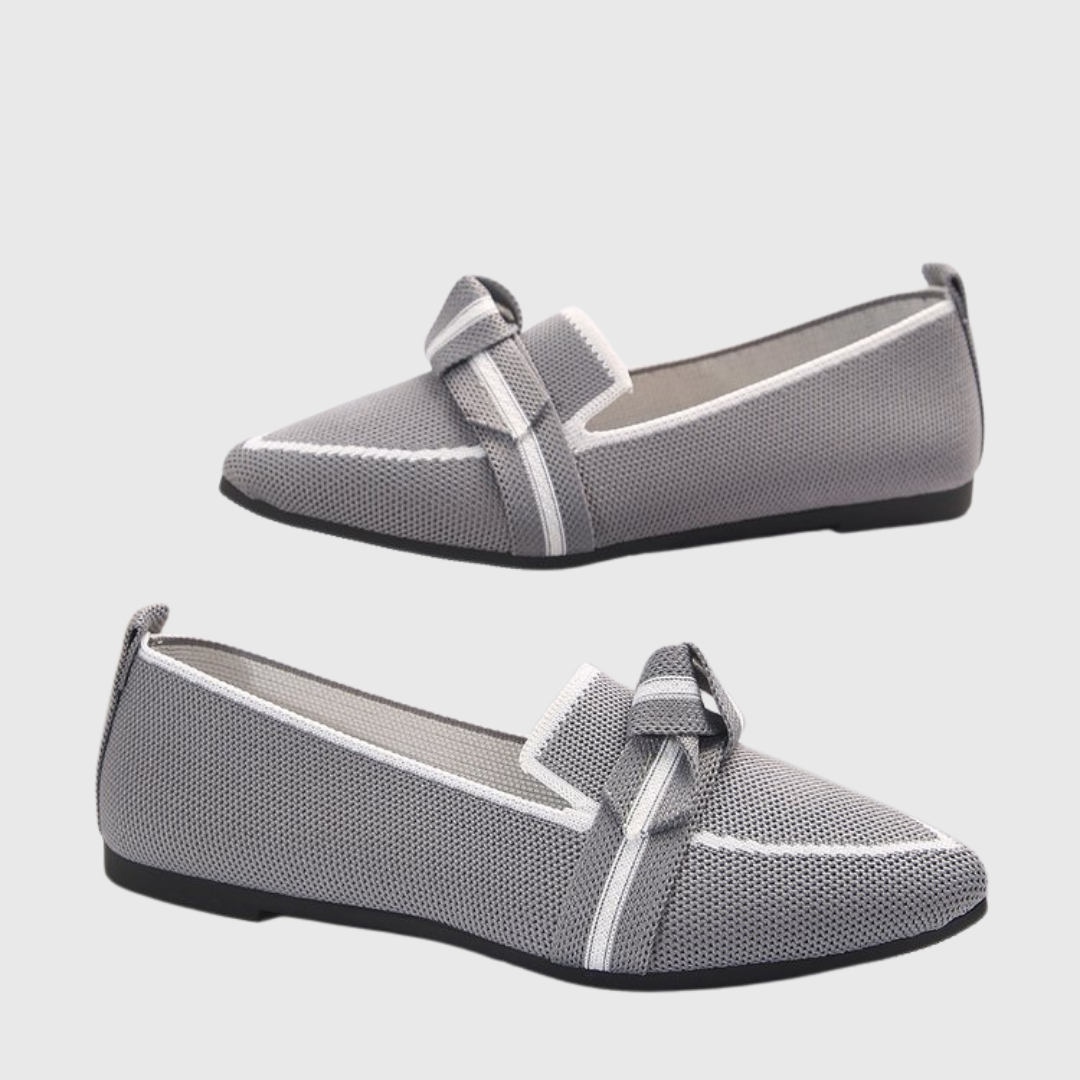 Mirella Cozy Knotted Loafers