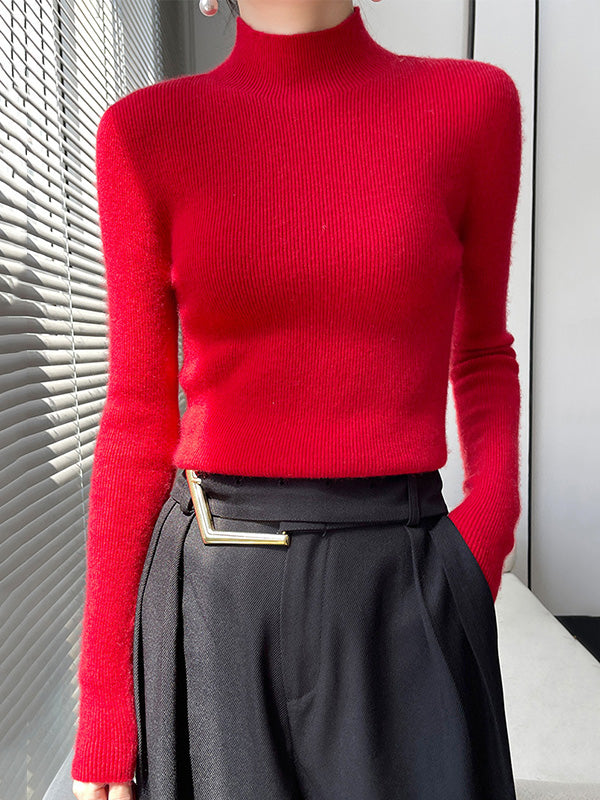 Adriana Soft-Knit Turtleneck Sweater