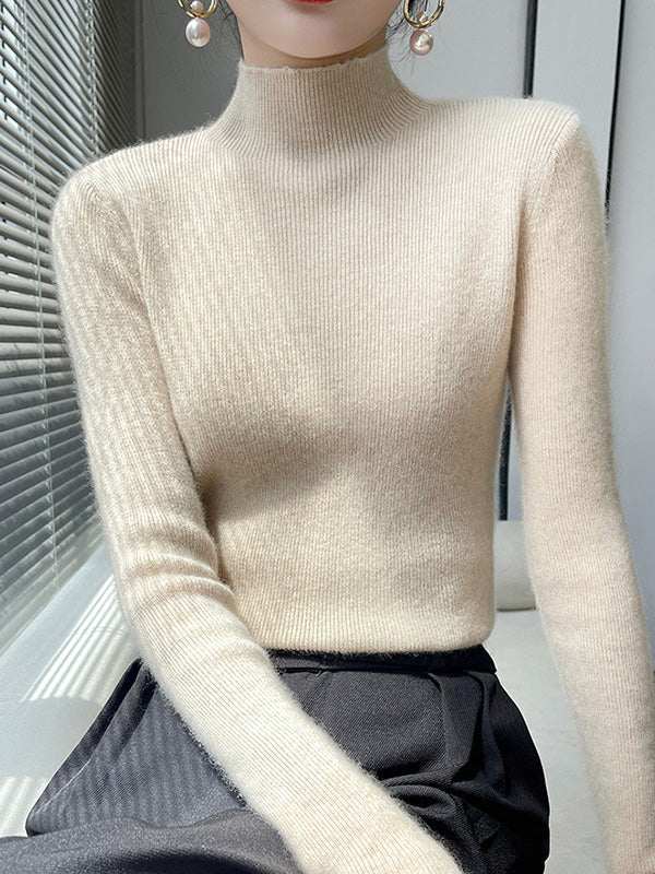 Adriana Soft-Knit Turtleneck Sweater