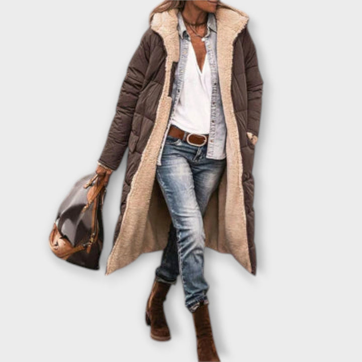 Kora Plush Lined Winter Coat