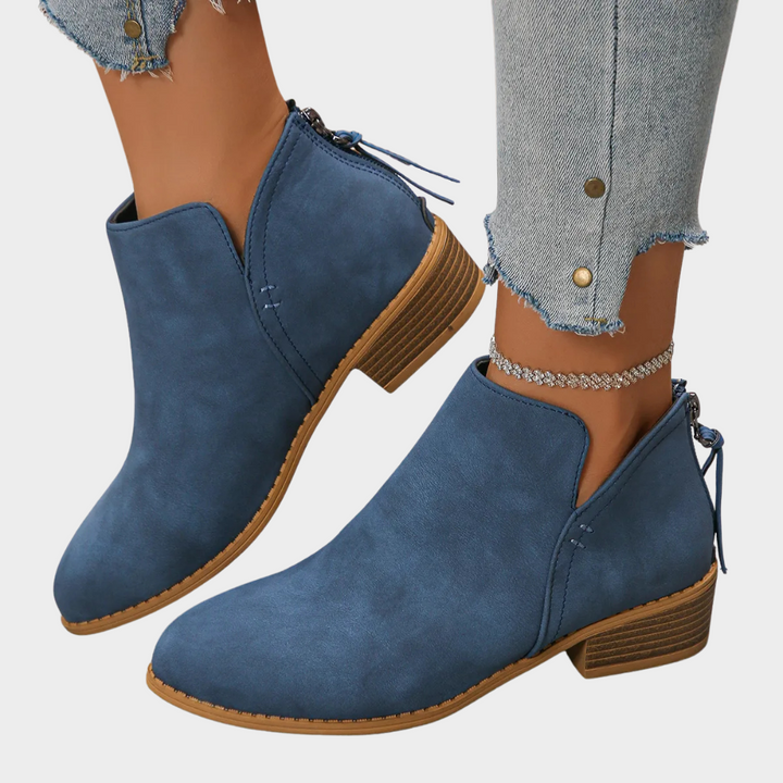 Oakley Ankle Boots with Low Heel
