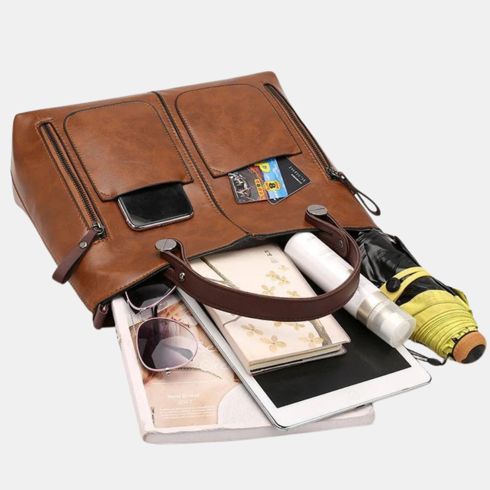 Gail Vintage Leather Crossbody Bag