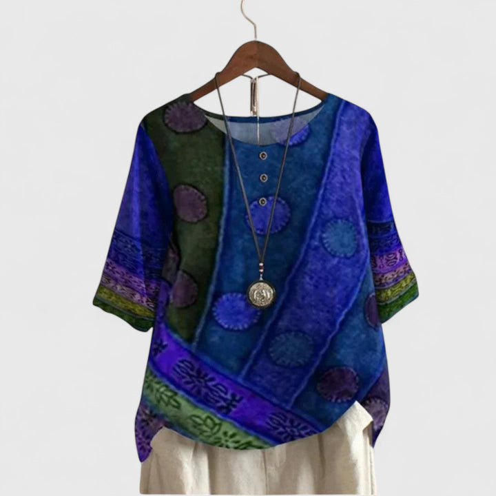 Harper Eclectic Bohemian Style Blouse