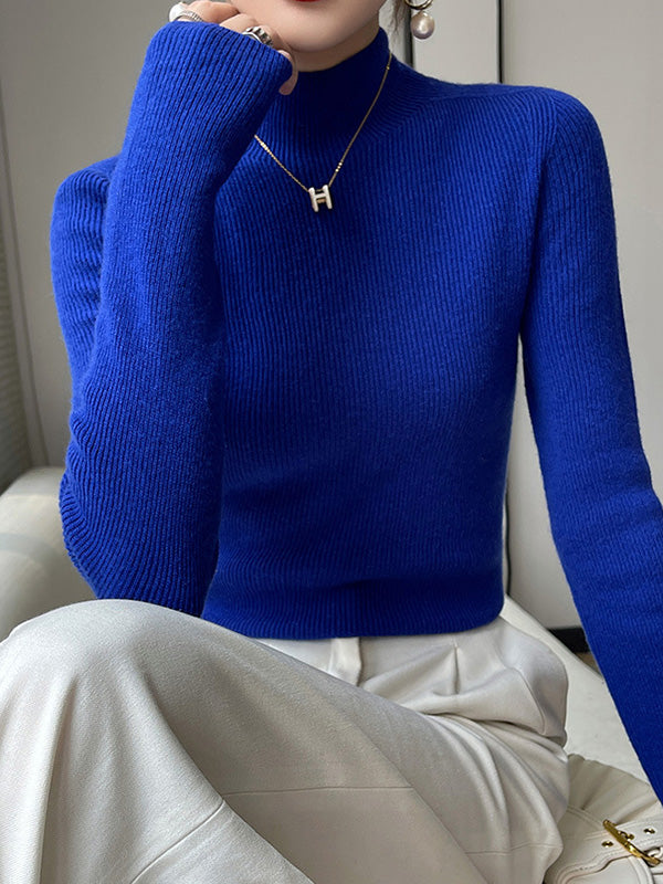 Adriana Soft-Knit Turtleneck Sweater