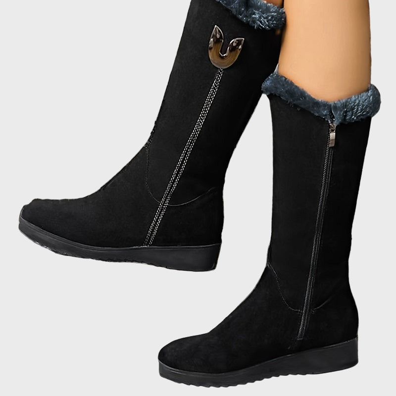 Kylie Mid-Calf Booties