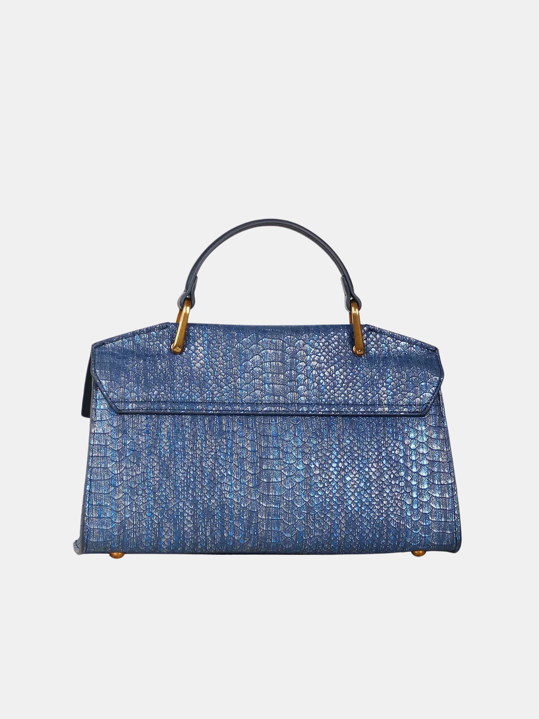 Clarissa Python Tote