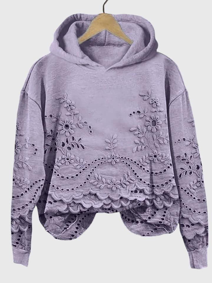 Lace-Detail Sweater by Sofie